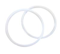 Twin Pack: Two (2) GJS Gourmet Replacement Silicone Gasket/Pressure Sealing Rings Compitable with 9.5 Quart NESCO NPC-9 Smart Electric Pressure Cooker and Canne