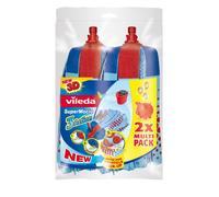 Vileda SuperMocio 3D 3 Action MOP Refill Heads - Twin Pack