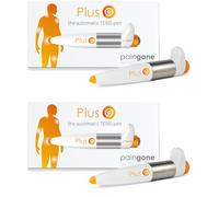 Twin Paingone Plus TENS Pen,Auto TENS Machine for Fast,Targeted Pain Relief | The 30 TENS Therapy, No Leads, Pads or Gels. Proven to Provide Pain Relief for Neck, Shoulder, Sciatica, Knee Pain & More.