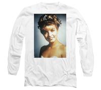 Twin Peaks (1990) Laura Palmer Mens Long Sleeve T Shirt, White, Medium