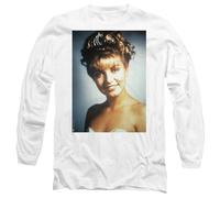 Twin Peaks (1990) Twin Peaks Laura Palmer Mens Long Sleeve T Shirt, White, M