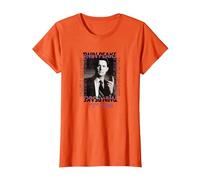 Twin Peaks Agent Cooper Box Up T-Shirt, Women, Orange, Large
