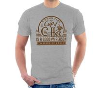 Twin Peaks Damn Fine Cup of Coffee Cafe Sign Men's T-Shirt