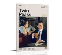 Twin Peaks Fire Walk With Me Poster Movie Vintage Poster Canvas Wall Art Decor Painting for Home Living Room Bedroom 08x12inch(20x30cm) Frame-style