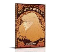 Twin Peaks Fire Walk With Me Poster Movie Vintage Poster Canvas Wall Art Decor Painting for Home Living Room Bedroom 16x24inch(40x60cm) Frame-style