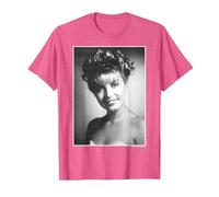 Twin Peaks Laura Palmer Black & White Photo T-Shirt, Men, Pink Heather, Medium