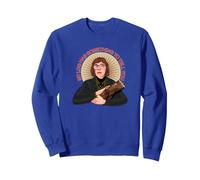 Twin Peaks Log Lady Sweatshirt, Adult Unisex, Royal Blue, X-Large