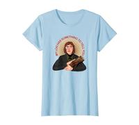 Twin Peaks Log Lady T-Shirt, Women, Baby Blue, Large