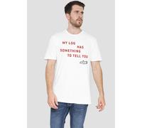Twin Peaks My Log T Shirt, White Twin Peaks White 4XL