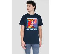 Twin Peaks One Eyed Jacks T-Shirt, Navy | Size: 4XL Twin Peaks Navy 4XL