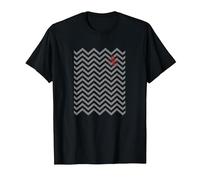 Twin Peaks Owl Pocket Backward and Forward T-Shirt, Men, Black, Large