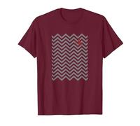 Twin Peaks Owl Pocket Backward and Forward T-Shirt, Men, Burgundy, X-Large
