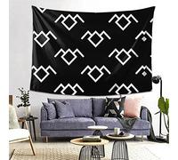 Twin Peaks Owl Tapestry 80*60 Inches Horizontal Wall Hanging Bedroom Living Room Fabric Home Decoration Aesthetic Tapestry