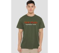 Twin Peaks Population T-Shirt, Military Green | Size: Medium Twin Peaks Green M