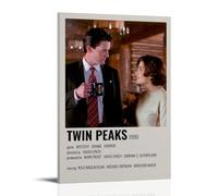 Twin Peaks Poster Canvas Oil Painting Canvas Art Poster Home Hanging Painting Bar Art Interior Wall Decoration PosterFrame-style12x18inch(30x45cm)
