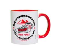 Twin Peaks Rr Cafe Mug White/red (One Size)