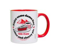 Twin Peaks RR Cafe MugOne Size White/Red TT525