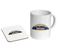 Twin Peaks Sheriff Department Ceramic Coffee Mug + Coaster Gift Set …