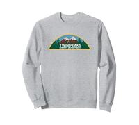 Twin Peaks Sheriff Department Sweatshirt, Adult Unisex, Heather Grey, Small