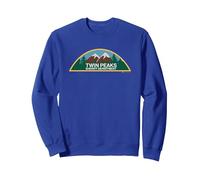 Twin Peaks Sheriff Department Sweatshirt, Adult Unisex, Royal Blue, Small