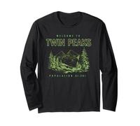 Twin Peaks Souvenir Welcome to Twin Peaks TV Show Long Sleeve T-Shirt