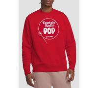 Twin Peaks Tootsie Roll Tootsie Roll Pop Logo Sweatshirt, Red | Size: Medium Twin Peaks Red M