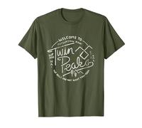 Twin Peaks Welcome to Twin Peaks Distressed Logo T-Shirt