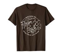 Twin Peaks Welcome to Twin Peaks Distressed Logo T-Shirt
