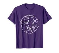 Twin Peaks Welcome to Twin Peaks Distressed Logo T-Shirt