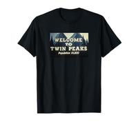 Twin Peaks Welcome To Twin Peaks Population Sign T-Shirt