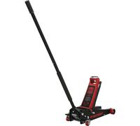 Twin Piston Hydraulic Trolley Jack - 3000kg Capacity - 533mm Max Height - Red