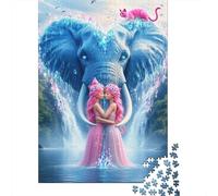 Twin Princess 1000 Pieces Jigsaw Puzzles For Adults Educational Games Stress Relieving Entertainment Cultivate The Spirit of Teamwork for The Whole for Women, Gifts for Men 500pcs (52x3