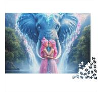 Twin Princess 1000 Pieces Jigsaw Puzzles For Adults Family Challenge Toys Stress Relieving Entertainment Exercise The Memory of The Brain for Adults And Kids, Age 12 Years Up 300pcs (40x28cm)
