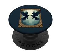 Twin Ravens: Pact Beneath the Moon PopSockets Adhesive PopGrip