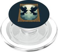 Twin Ravens: Pact Beneath the Moon PopSockets PopGrip for MagSafe