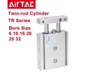 Twin-Rod Cylinder- TR Series TR6/10/16/20/25/32-10X20X30X40X50X60X70X80X90X100X1