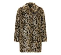 TWIN SET Animalier Coat 38 IT