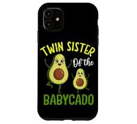 Twin Sister of the Babycado Cute Avocado Family Case for iPhone 11