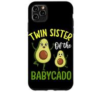 Twin Sister of the Babycado Cute Avocado Family Case for iPhone 11 Pro Max