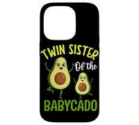 Twin Sister of the Babycado Cute Avocado Family Case for iPhone 14 Pro