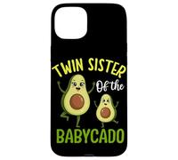 Twin Sister of the Babycado Cute Avocado Family Case for iPhone 15 Plus