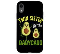 Twin Sister of the Babycado Cute Avocado Family Case for iPhone XR