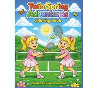 Twin Spring Adventures: Coloring Book