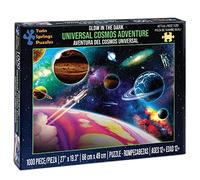 Twin Springs Puzzles 1000 Piece Jigsaw Puzzle, Glow in The Dark, Universal Cosmos Adventure