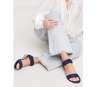 Twin Strap Espadrille Sandal E Fit Navy 5