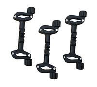 Twin Stroller Connector Adjustable Iron Plastic Black | Connects Two Identical Baby Strollers, for Walking and Baby-sitting, Outdoor Use