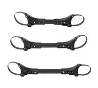 Twin Stroller Connector - Adjustable Pushchair Connection Clip | Join Two Universal Twin, Triplet and Quadruple Pushchairs (Set of 3), Easy to Steer Connector P