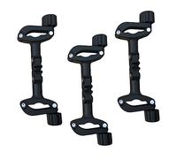 Twin Stroller Connector for Two Identical Baby Strollers Adjustable | Black Iron and Plastic, Outdoor Walking Use, Baby-sitting Outings, Umbrella Stroller Accessory