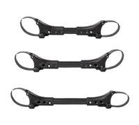 Twin Stroller Hook Kit - Double Cart Joiners, Travel Link Clips | Attachment System with Quick Lock Function, Safe Clip Connectors for Two Stroller Setup at Home