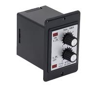 Twin Timer Relay Anti Interference Copper Coil Silver Contact Time Delay Relay AC220V for Industrial Usage